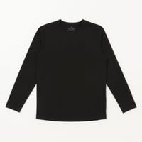 STELLAR CONFLICT天竺　L/S　T-SHIRT TRUE BLACK