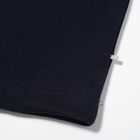 EG FINE BLENDED CASHMERE ミラノリブ　タートルネックL/S　NOBLE NAVY