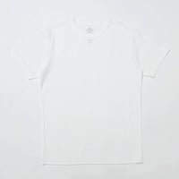 90/-GIZA92ハイゲージスムース　S/S  T-SHIRT WHITE