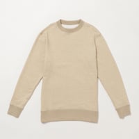 [フォックスグリーン] EG FUWARI 無撚糸吊り裏毛 C/Nスウェット