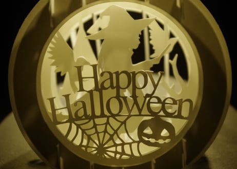 【無料版】球体ポップアップ『魔女とハロウィン』