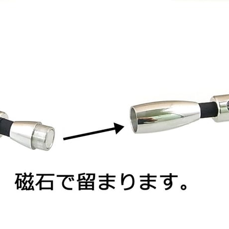 スポーツネックレス ゲルマニウムネックレス シリコン ゲルマニウム 磁気 磁石 マグネット  野球 サッカー バスケット ゴルフ マラソン ブラック 黒le777