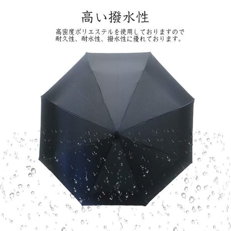 【ワンタッチ自動開閉60㎝】【フランス　ジュ―ディーバンドルディー社提携製造】バレンチノクリスティ　紳士折りたたみ傘　メンズ　コンパクト　軽量　高撥水　頑丈	va6015860458