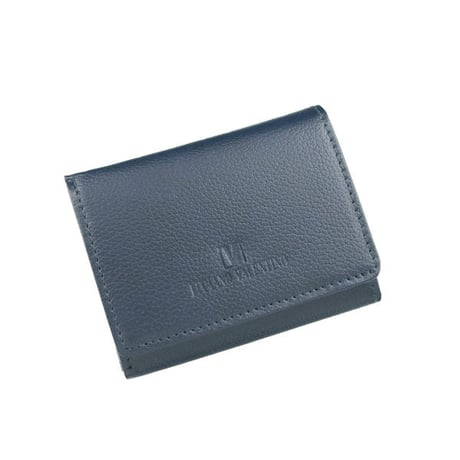 コンパクト三つ折り財布 LUCIANO VALENTINO ルチアーノ・バレンチノ サラマンダーパンダレザー 手のひらサイズ 小さな財布 極小 小さいを極める【定形外郵便　送料無料】 luv8110