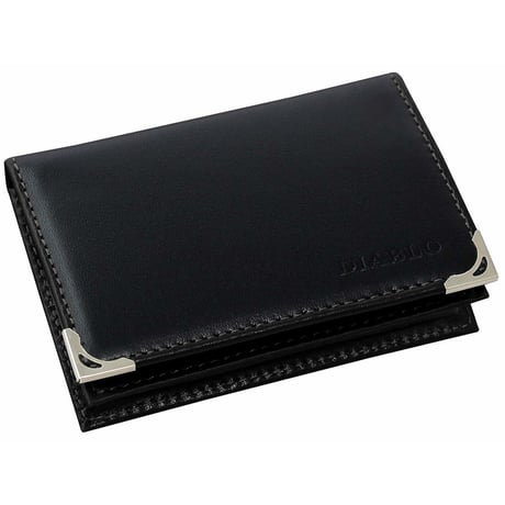 【4color】DIABLO ディアブロ 名刺入れ 　馬革×牛革　本牛革ホースハイドKA1043