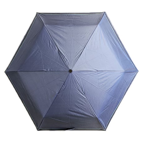 UPF50+　UVカット99.9％　オールウェザーアンブレラ晴雨兼用 メンズ 男の日傘 紫外線カット99％以上 完全遮光ブラックコーティング 折りたたみ傘 60cm um60