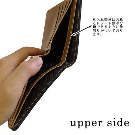 箱無し特別価格！かっこいいメンズ牛革 レザー 短財布 ネイビー カーキ オリーブ ブランド おしゃれ 紳士 用財布 定形外郵便 送料無料　箱無し	mkw3s48ov