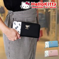 キティちゃん ラウンドファスナー長財布 女性用ロングウォレット さいふ サイフ 財布 wallet】Hello Kitty ハローキティ Kittyちゃん 送料無料 kty48-11