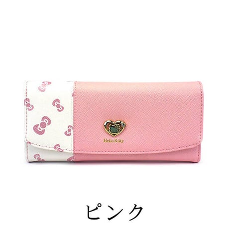 キティちゃん かぶせ長財布 女性用ロングウォレット さいふ サイフ 財布 wallet】Hello Kitty ハローキティ Kittyちゃん 送料無料 kty48-8