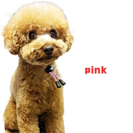 6カラー・3サイズでかわいい 愛犬も安心高輝度反射素材使用 犬用静電気軽減　静電気防止ネックレス 首輪　大型犬 65cm 静電気除去ys-pet-seidenki-65cm