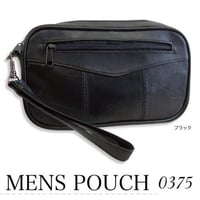 ラム革レザー　クラッチバッグ　セカンドバッグ　集金バッグポーチmk０３７５