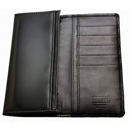 【LA PELLE】 イタリアンレザー ロングウォレット　メンズ　本革　牛革　長財布　 LP3001