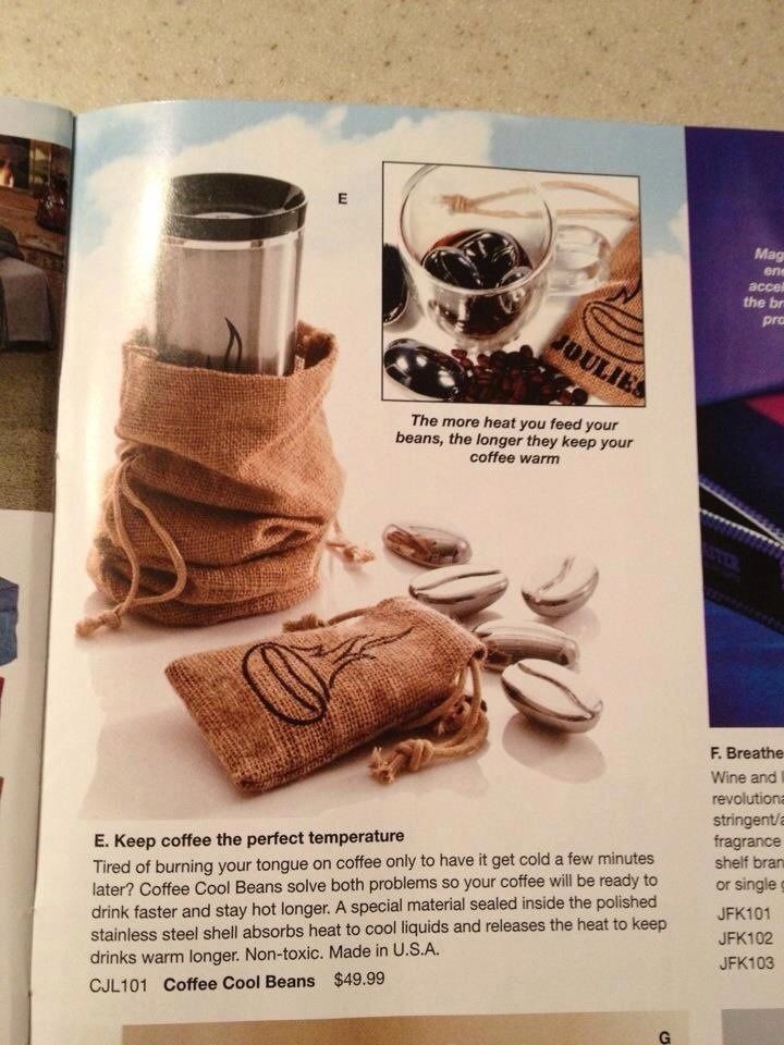 Magic Beans to Keep Your Coffee Hot: Coffee Joulies