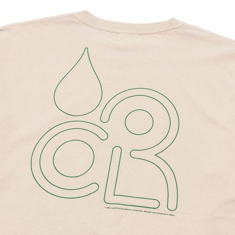 LONG SLEEVE T-SHIRT / DRIP EMB CLR