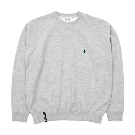 CREW SWEAT / DRIP EMB LETTER