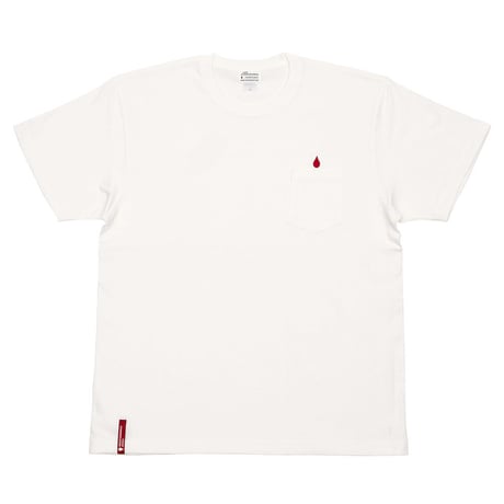 T-SHIRT / DRIP EMB POCKET HEAVY
