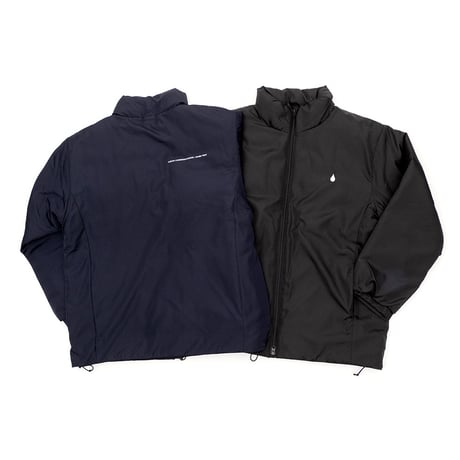JACKET / DRIP EMB STAND COLLAR
