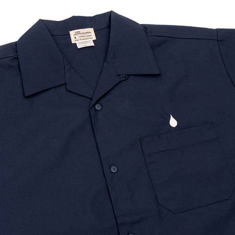 SHORT SLEEVE SHIRT / DRIP EMB TC TWILL