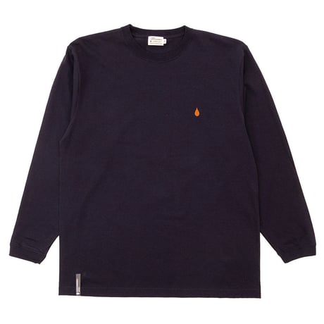 LONG SLEEVE T-SHIRT / DRIP EMB CLR