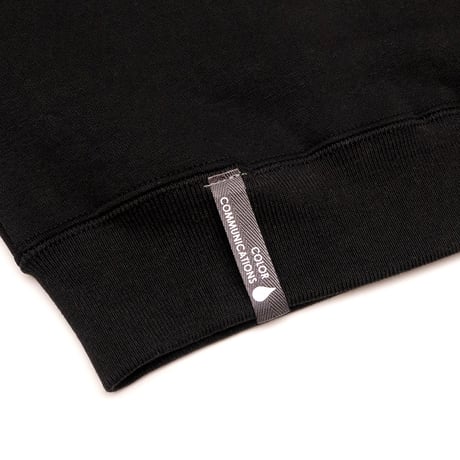 1/4 ZIP CREW SWEAT / WAWA OWL EMB LETTER
