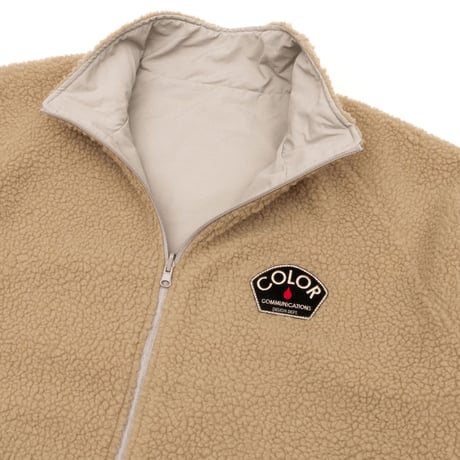 JACKET / DRIP EMB NYLON BOA REVERSIBLE