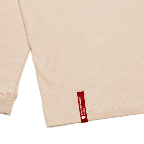 LONG SLEEVE T-SHIRT / DRIP EMB LINE by hiroki muraoka