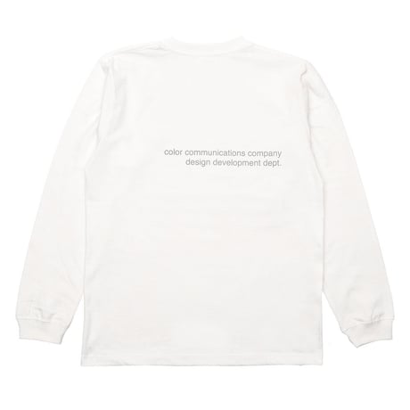 LONG SLEEVE T-SHIRT / CLR EMB