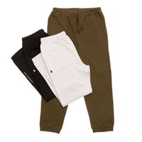 PANTS / DRIP EMB LETTER SWEAT