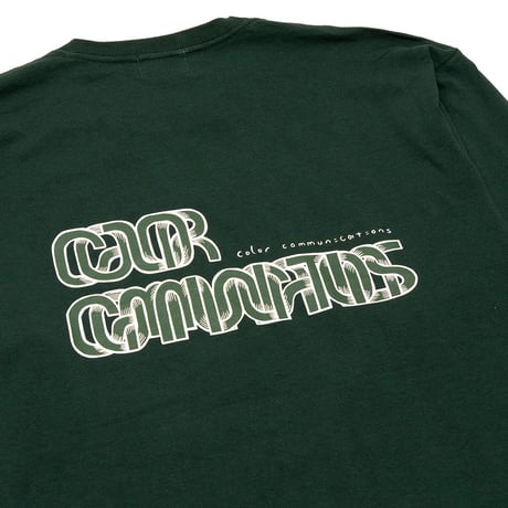 LONG SLEEVE T-SHIRT / DRIP EMB LINE by hiroki muraoka