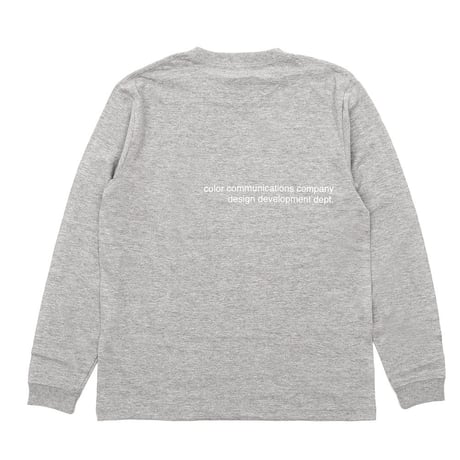 LONG SLEEVE T-SHIRT / CLR EMB