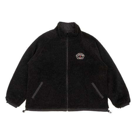 JACKET / DRIP EMB NYLON BOA REVERSIBLE