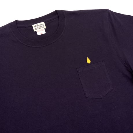 T-SHIRT / DRIP EMB POCKET HEAVY
