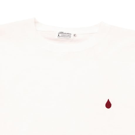 LONG SLEEVE T-SHIRT / DRIP EMB CLR