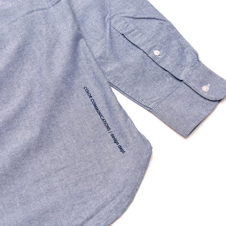 LONG SLEEVE SHIRT / DRIP EMB OXFORD