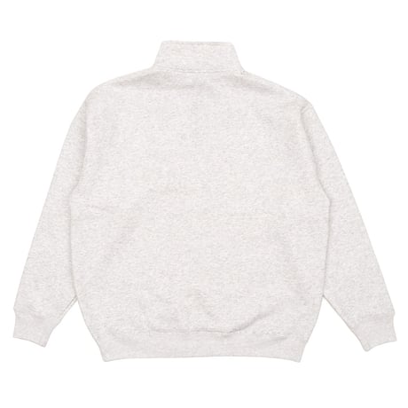 1/4 ZIP CREW SWEAT / WAWA OWL EMB LETTER