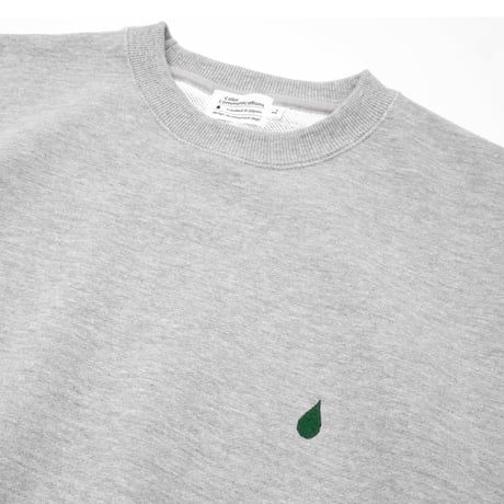 CREW SWEAT / DRIP EMB LETTER
