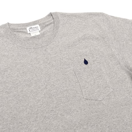 T-SHIRT / DRIP EMB POCKET HEAVY