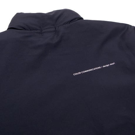 JACKET / DRIP EMB STAND COLLAR