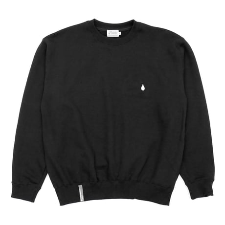 CREW SWEAT / DRIP EMB LETTER