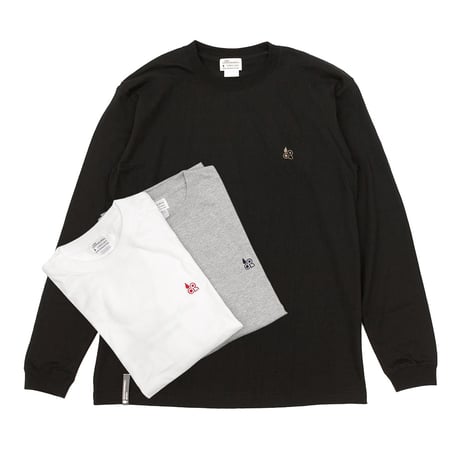 LONG SLEEVE T-SHIRT / CLR EMB