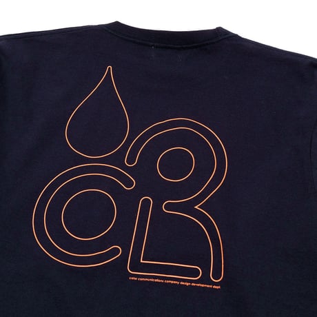 LONG SLEEVE T-SHIRT / DRIP EMB CLR