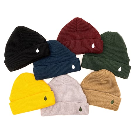 KNITCAP / DRIP EMB CUFF