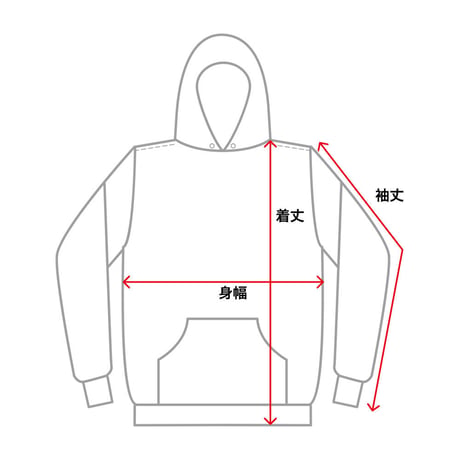 HOOD SWEAT / CREATED IN JAPAN LOGO