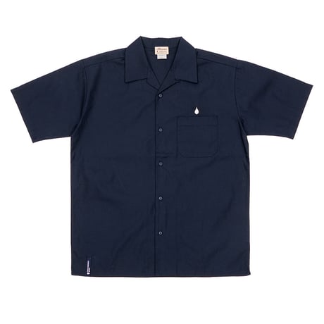 SHORT SLEEVE SHIRT / DRIP EMB TC TWILL