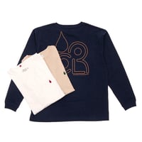 LONG SLEEVE T-SHIRT / DRIP EMB CLR