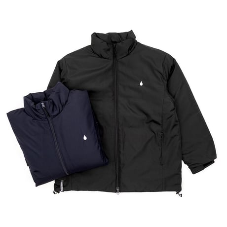 JACKET / DRIP EMB STAND COLLAR