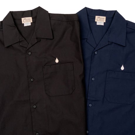 SHORT SLEEVE SHIRT / DRIP EMB TC TWILL