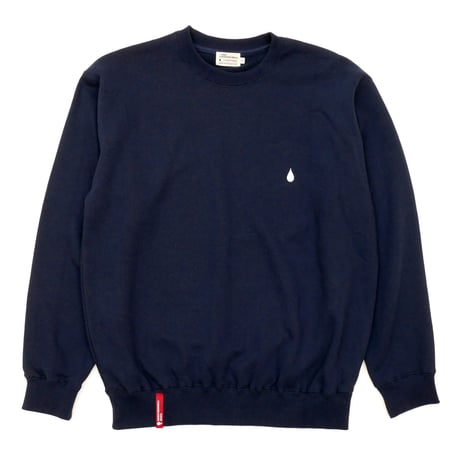 CREW SWEAT / DRIP EMB LETTER