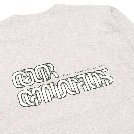 LONG SLEEVE T-SHIRT / DRIP EMB LINE by hiroki muraoka