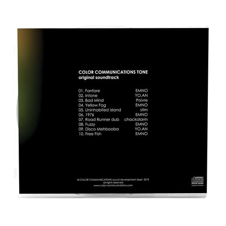 CD / TONE original soundtrack / COLOR COMMUNICATIONS